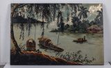 Tranh sơn mài Việt Nam, 1960, giá ước lượng 200 – 300 EUR