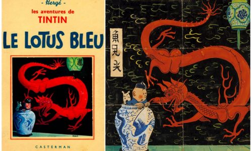 Bức tranh minh họa đắt nhất trong lịch sử, “Những cuộc phiêu lưu của Tintin”, được bán với giá 3,2 triệu EUR
