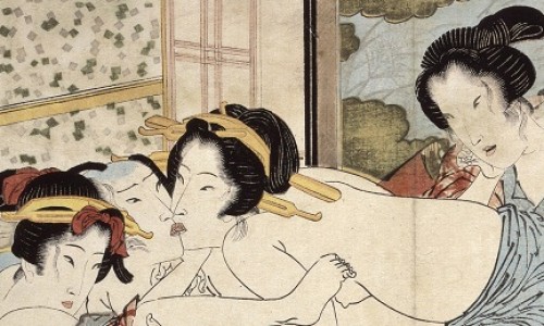 Vẻ đẹp phồn thực trong tranh cổ của Nhật