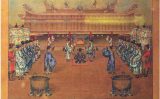 Bộ tranh về Triều đình Huế (la Cour de Hué) của nghệ nhân Nguyễn Văn Nhân thực hiện năm Ất Mùi – 1895, dưới triều Thành Thái, cách đây 124 năm.